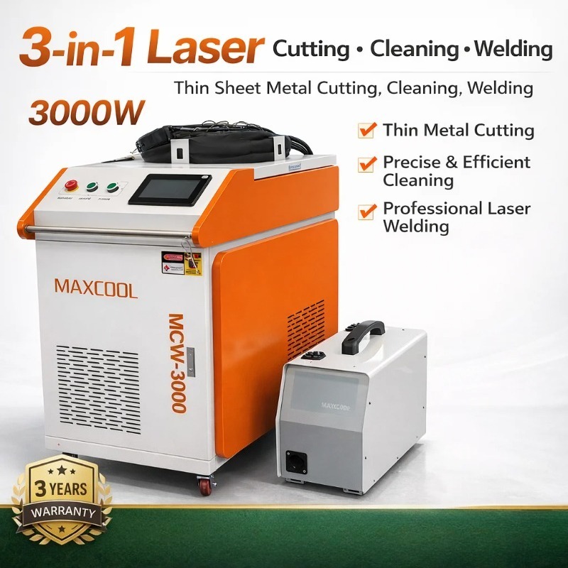 Industrial Laser Welding Machine - Сварочный аппарат 3-в-1: лазерная установка для
