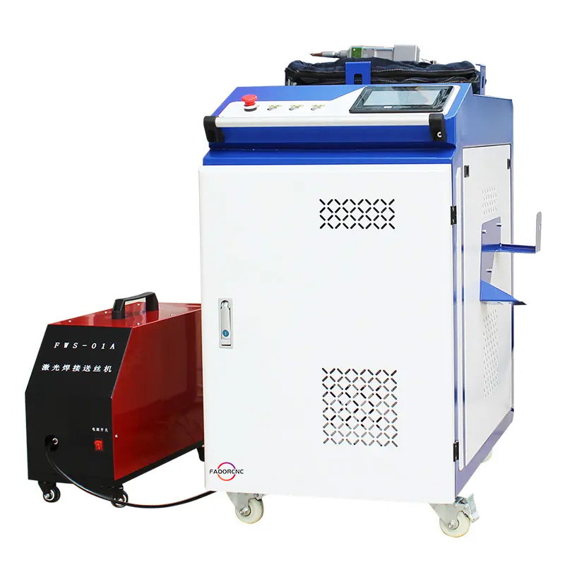 4 в 1 волоконный лазер 1000Вт  – обзор и цена Handheld Laser Welding Machine