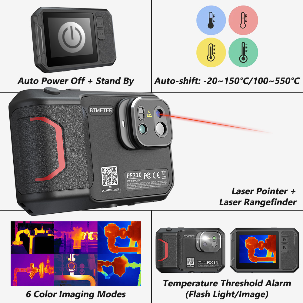 Тепловизионная камера 256x192, – обзор и цена Industrial Infrared Laser
